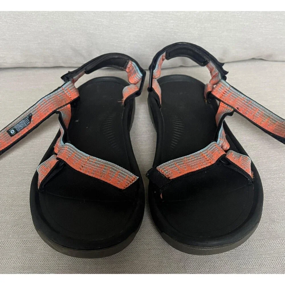 Teva Hurricane XLT2 Sandals Orange Blue Men's US 13 Adjustable Sport Hiking